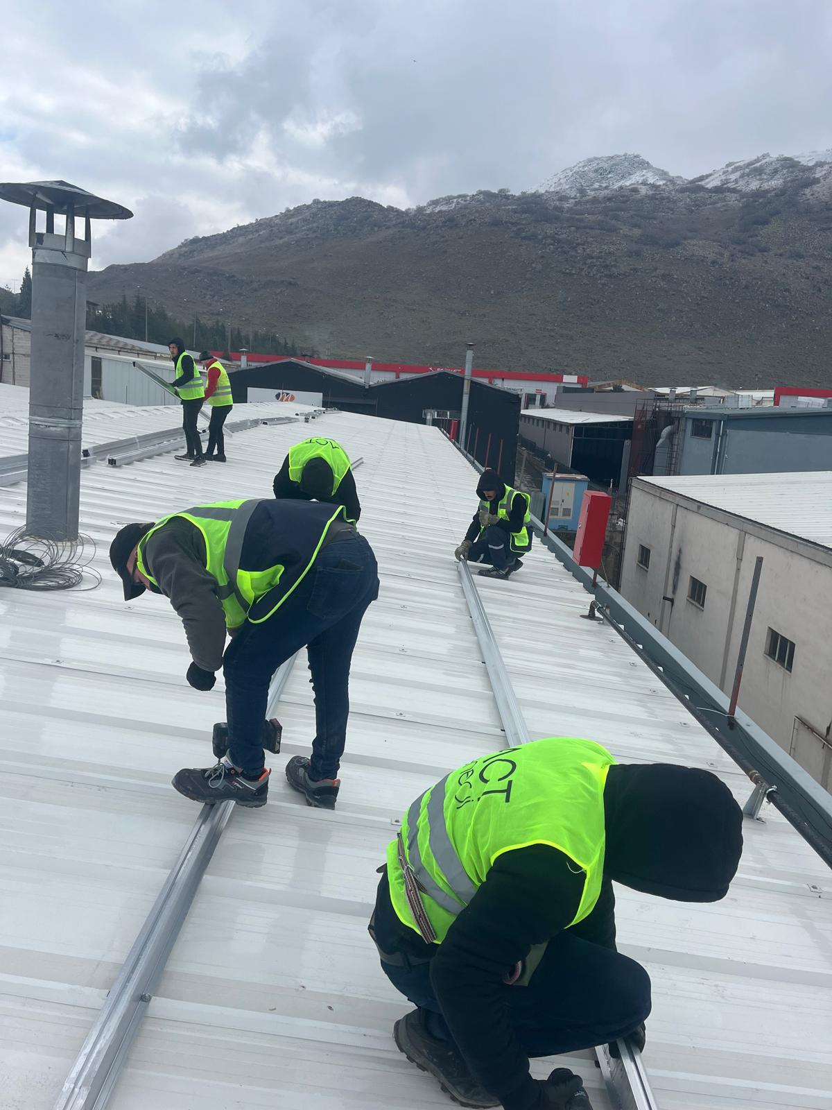 550 kWp Güneş Enerji Santrali 